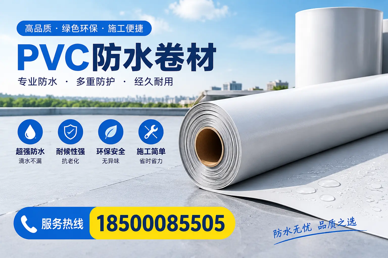 选用PVC防水卷材时需要避开的常见误区,特别是在鄂州